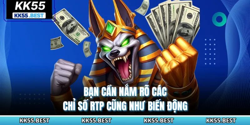 Bạn cần nắm rõ các chỉ số RTP cũng như biến động