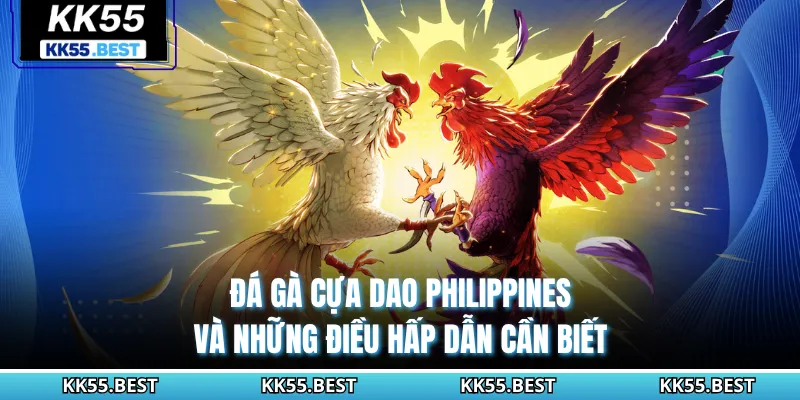 Đá Gà Cựa Dao Philippines Và Những Điều Hấp Dẫn Cần Biết