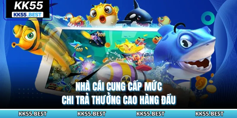 Nhà cái cung cấp mức chi trả thưởng cao hàng đầu