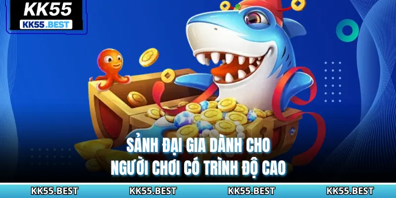 Sảnh đại gia dành cho người chơi có trình độ cao